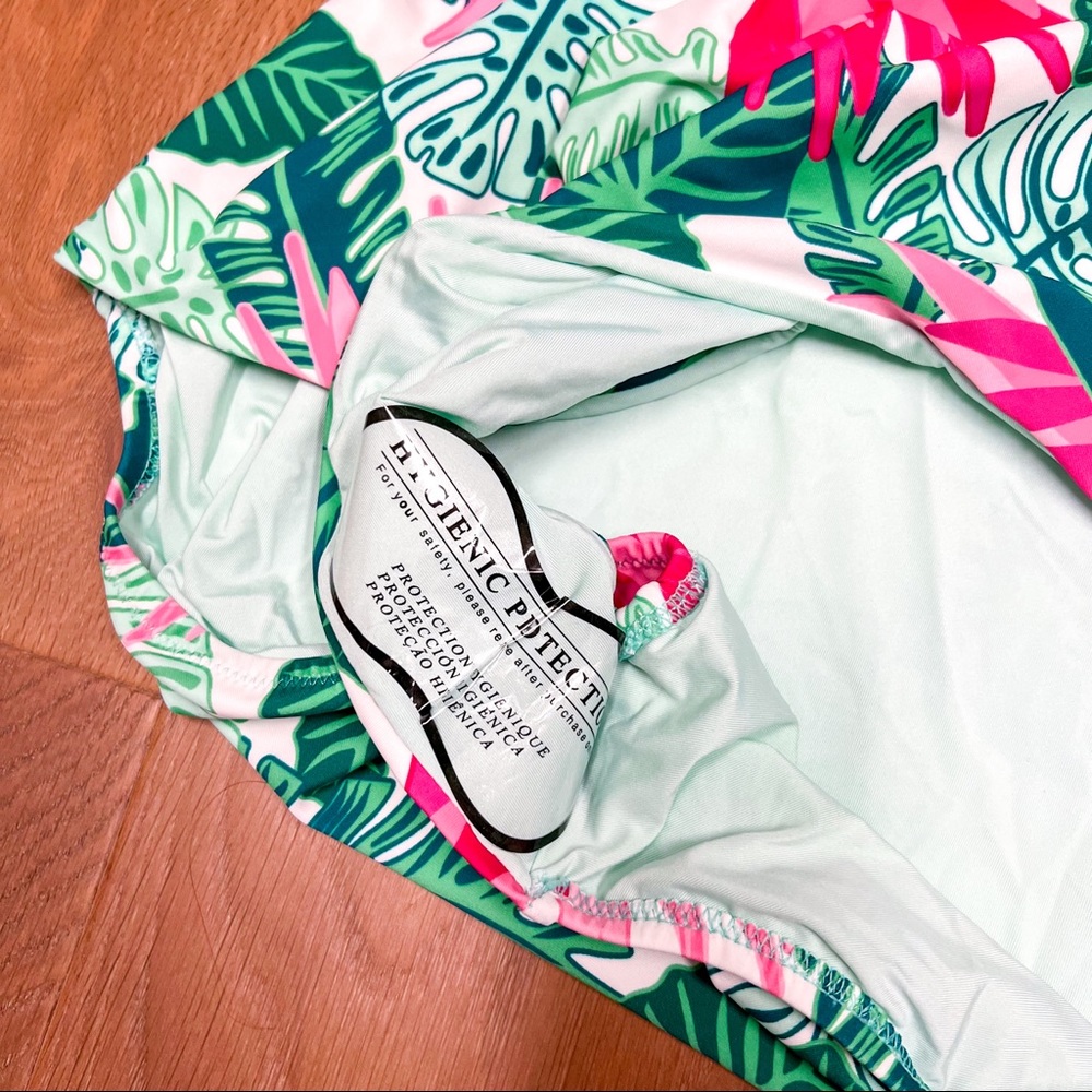 NWT Matilda Jane Palm Tree Paradise Women’s Swimsuit - Picture 2 of 7